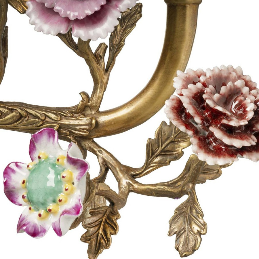 Подсвечник Candleholder Flowers Atlantide