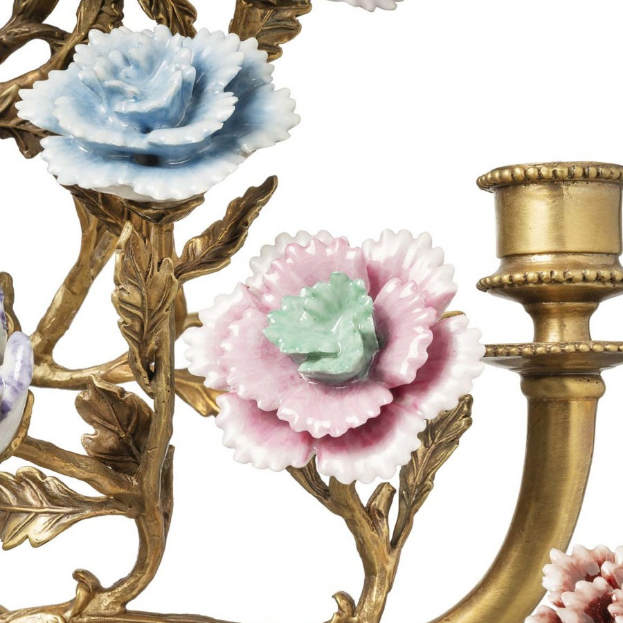 Подсвечник Candleholder Flowers Atlantide