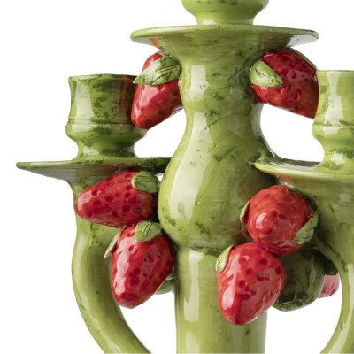 Подсвечник Candleholder Heart Strawberry X3