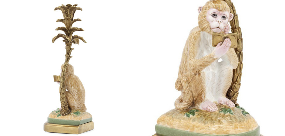 Подсвечник CANDLEHOLDER MONKEY ATLANTIDE L