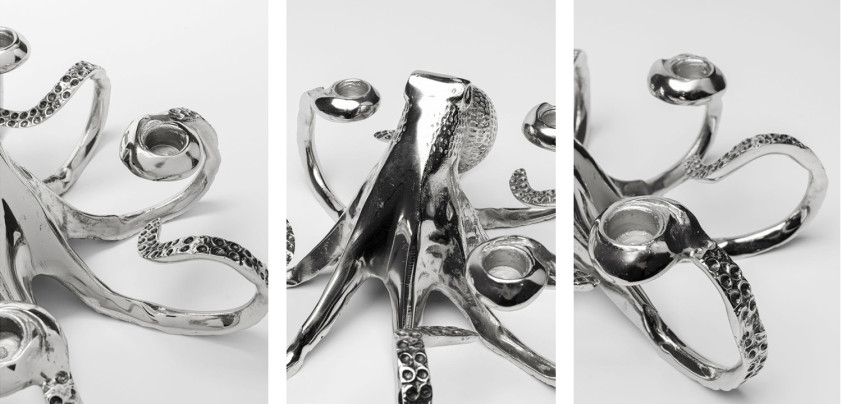 Подсвечник Chrome Octopus
