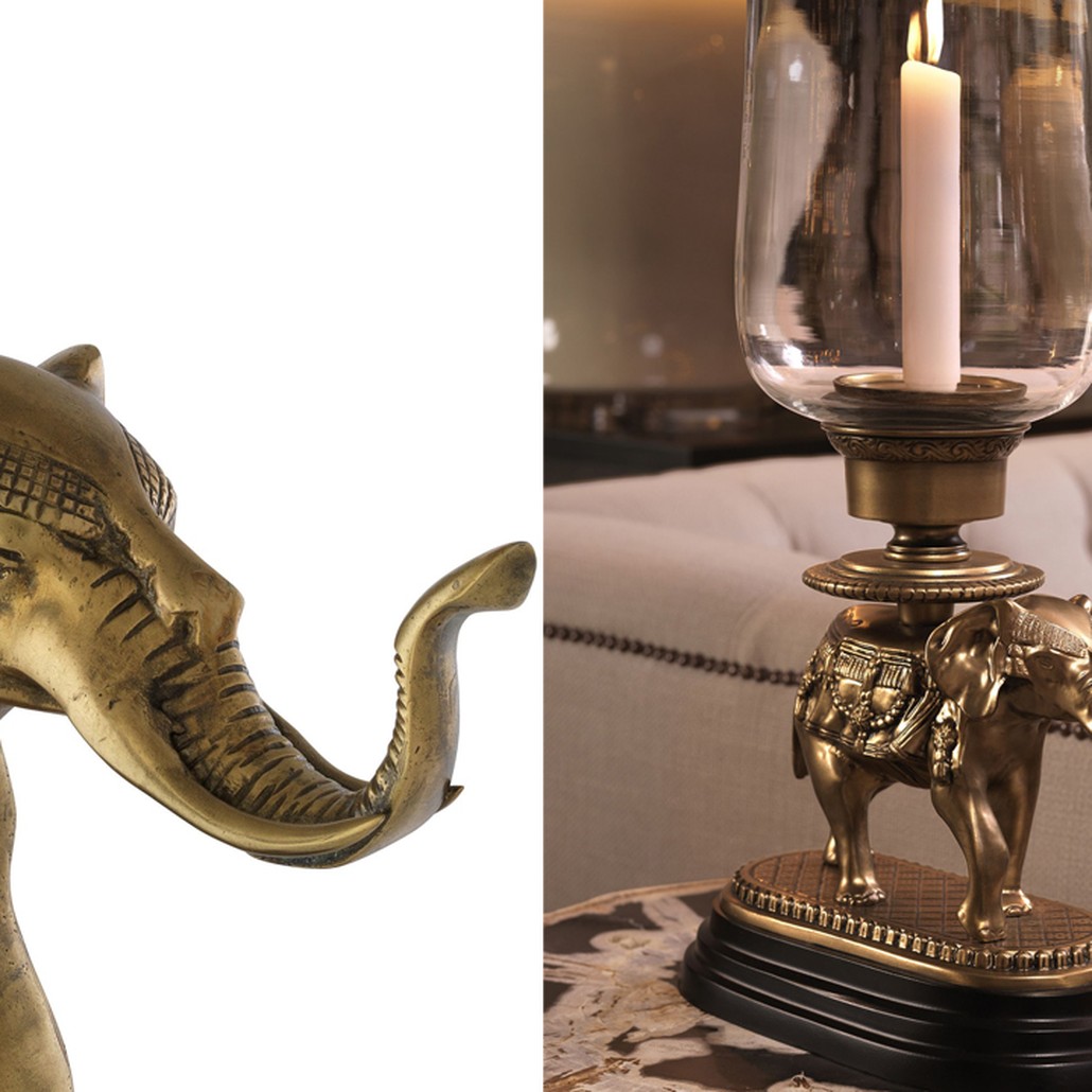 Подсвечник Eichholtz Hurricane Elephant