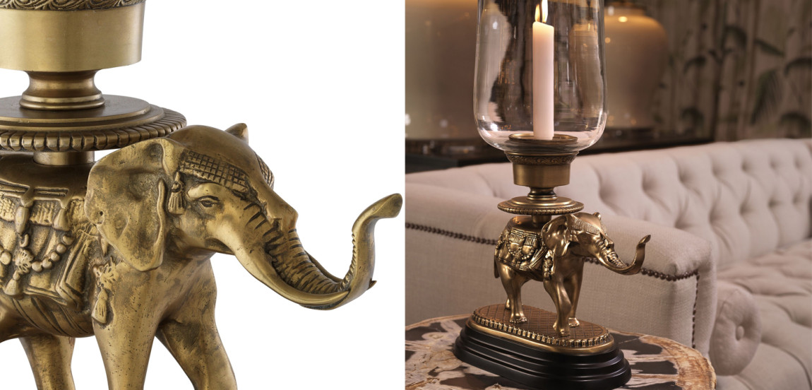 Подсвечник Eichholtz Hurricane Elephant