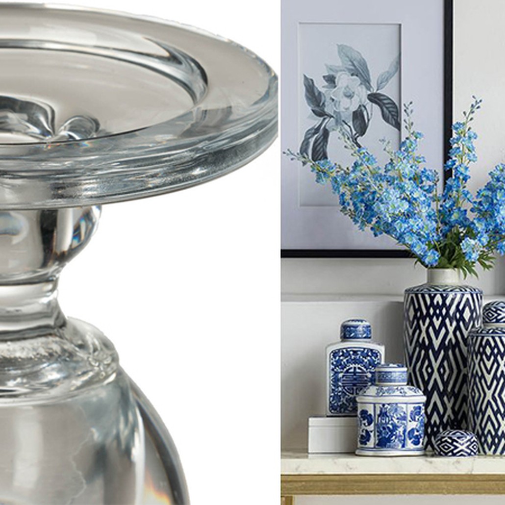 Подсвечник Glass Candlestick II