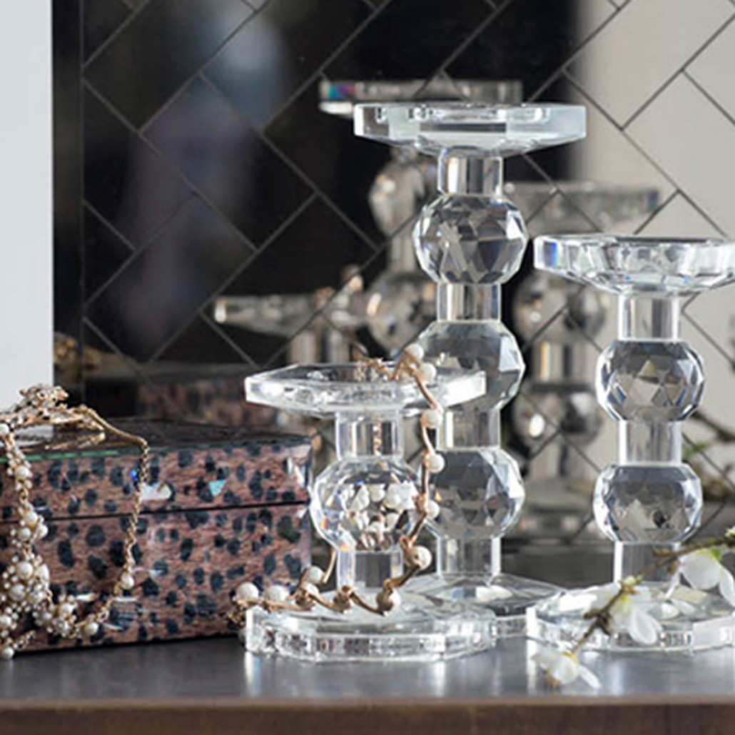 Подсвечник Glass Candlestick III