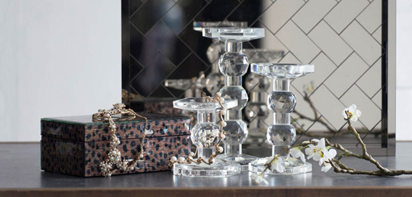 Подсвечник Glass Candlestick III