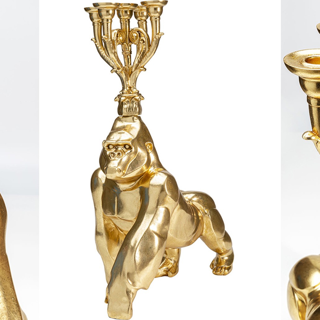 Подсвечник Golden Gorilla