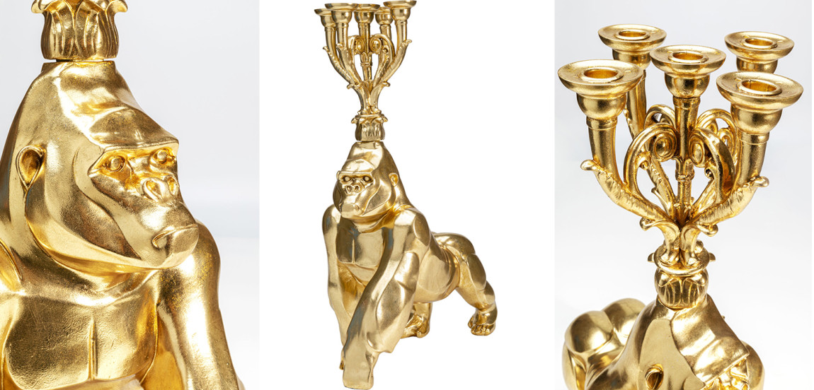Подсвечник Golden Gorilla