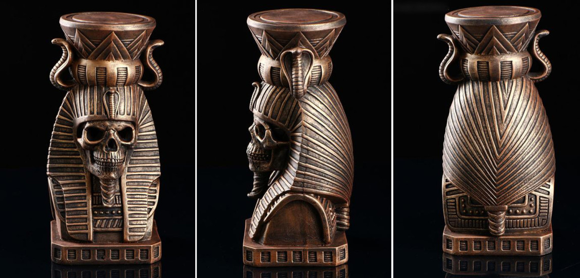 Подсвечник Pharaoh Skull