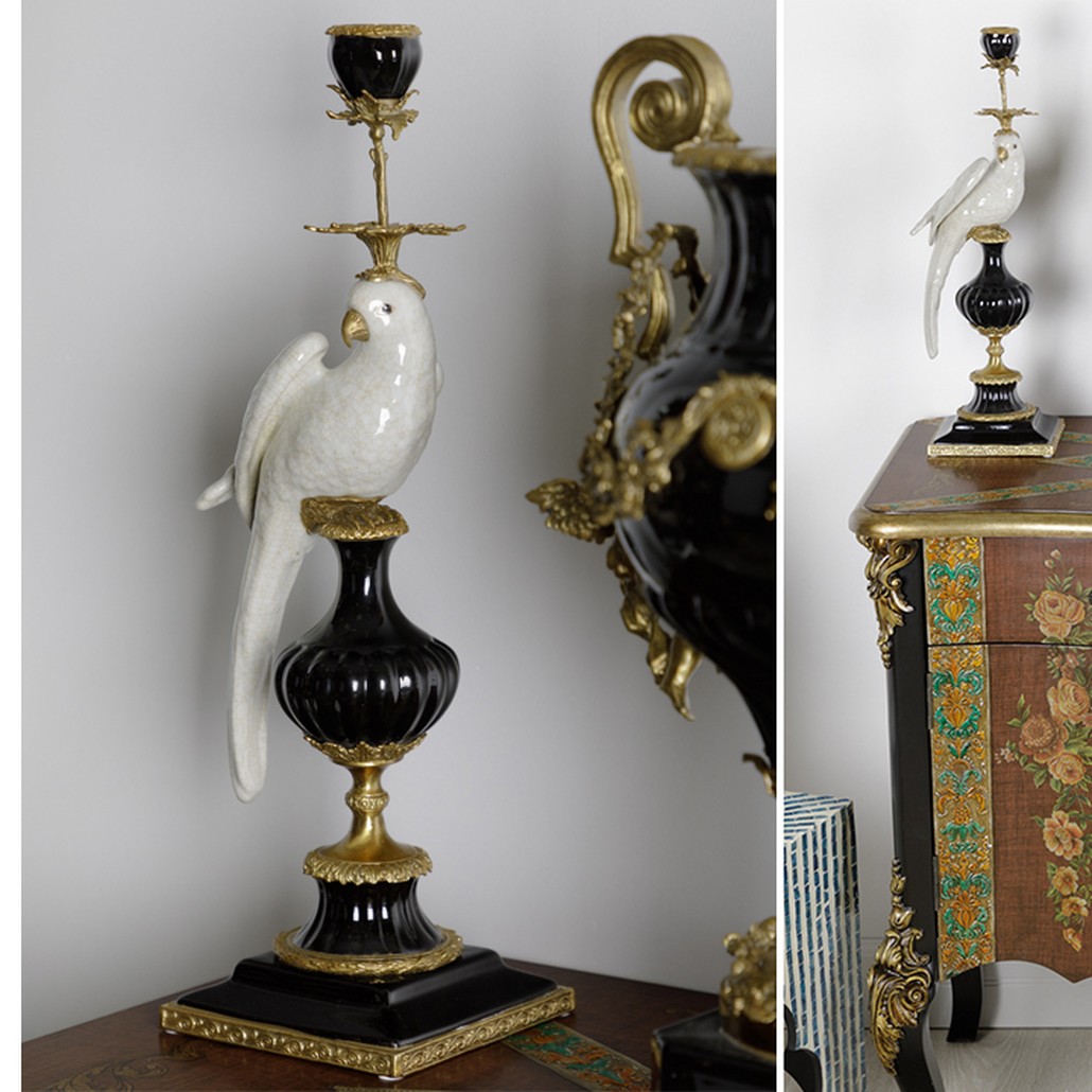 Подсвечник White Parrot