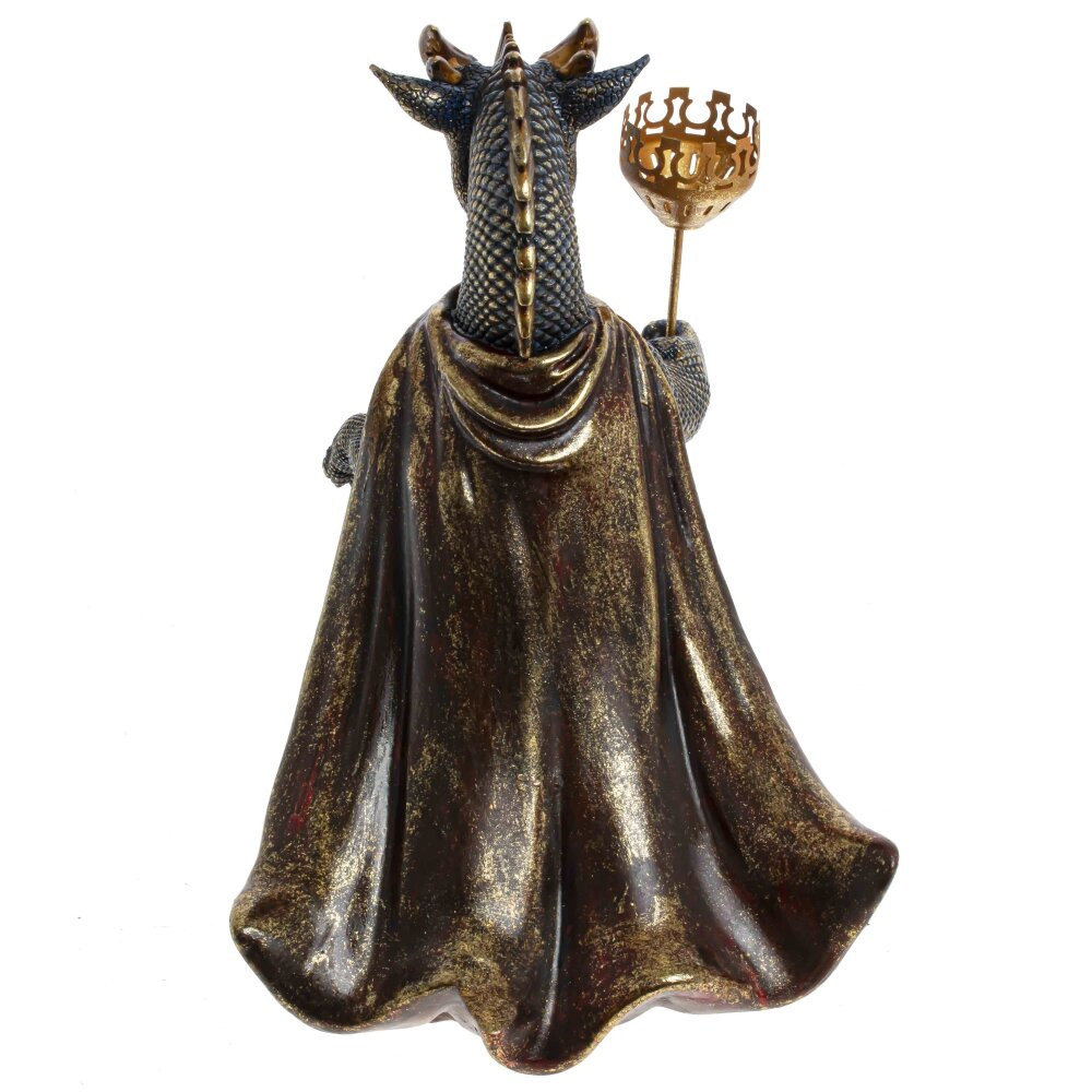 Подсвечник в виде дракона Dragon candlestick Brown Gold