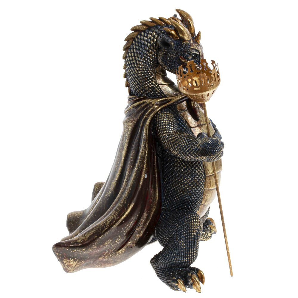 Подсвечник в виде дракона Dragon candlestick Brown Gold