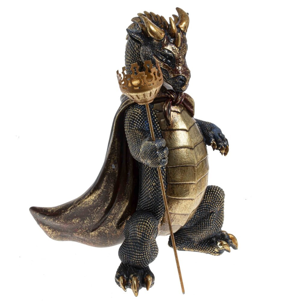 Подсвечник в виде дракона Dragon candlestick Brown Gold