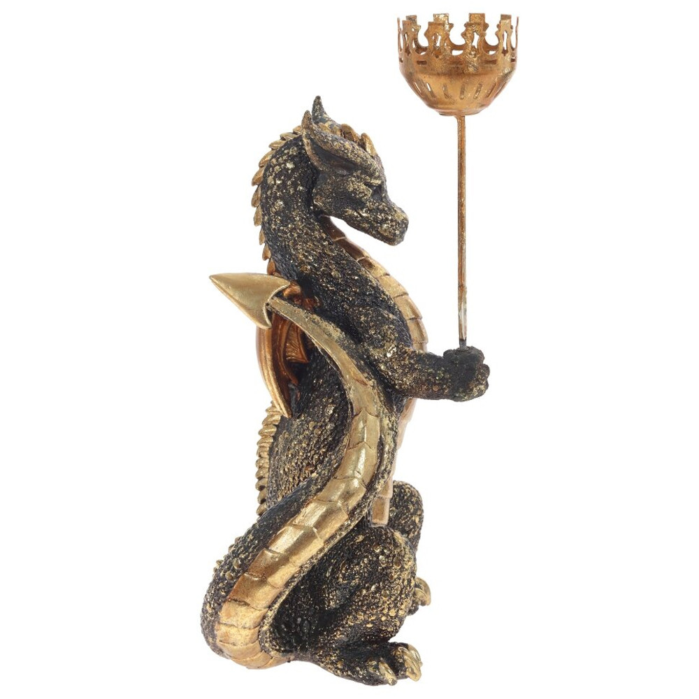 Подсвечник в виде дракона Dragon Candlestick Red Gold Blue Green