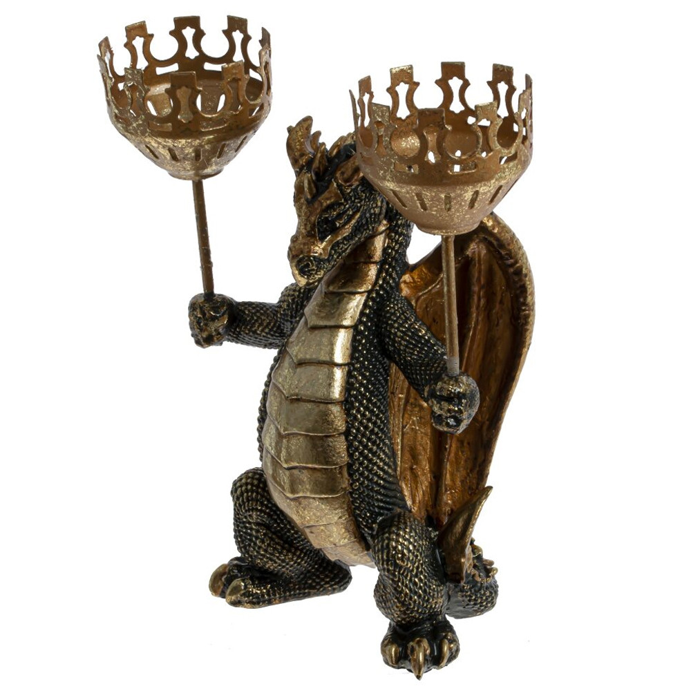 Подсвечник в виде дракона Dragon with Two Candlesticks