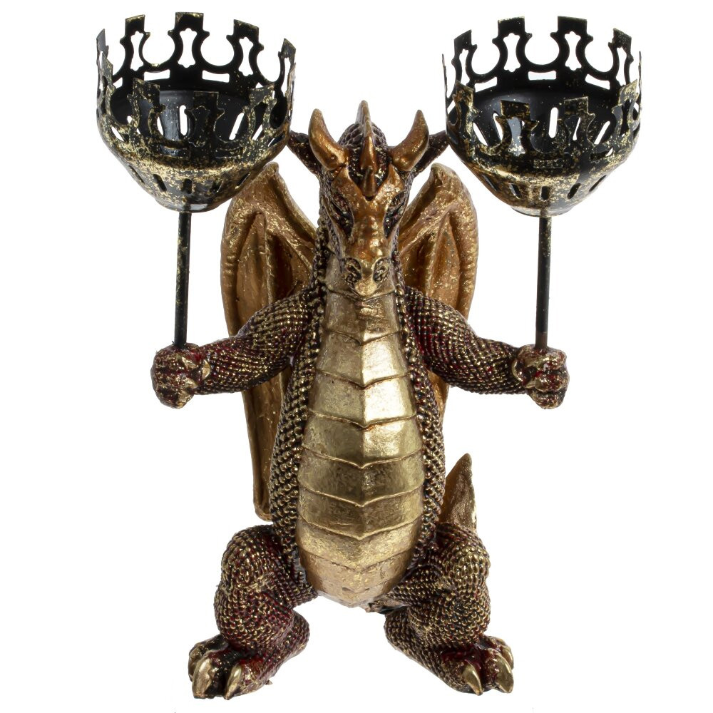 Подсвечник в виде дракона Dragon with Two Candlesticks