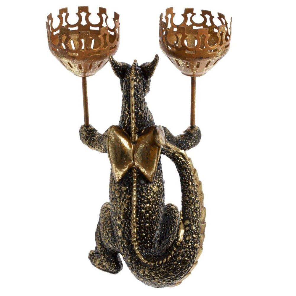 Подсвечник в виде дракона Dragon with Two Candlesticks