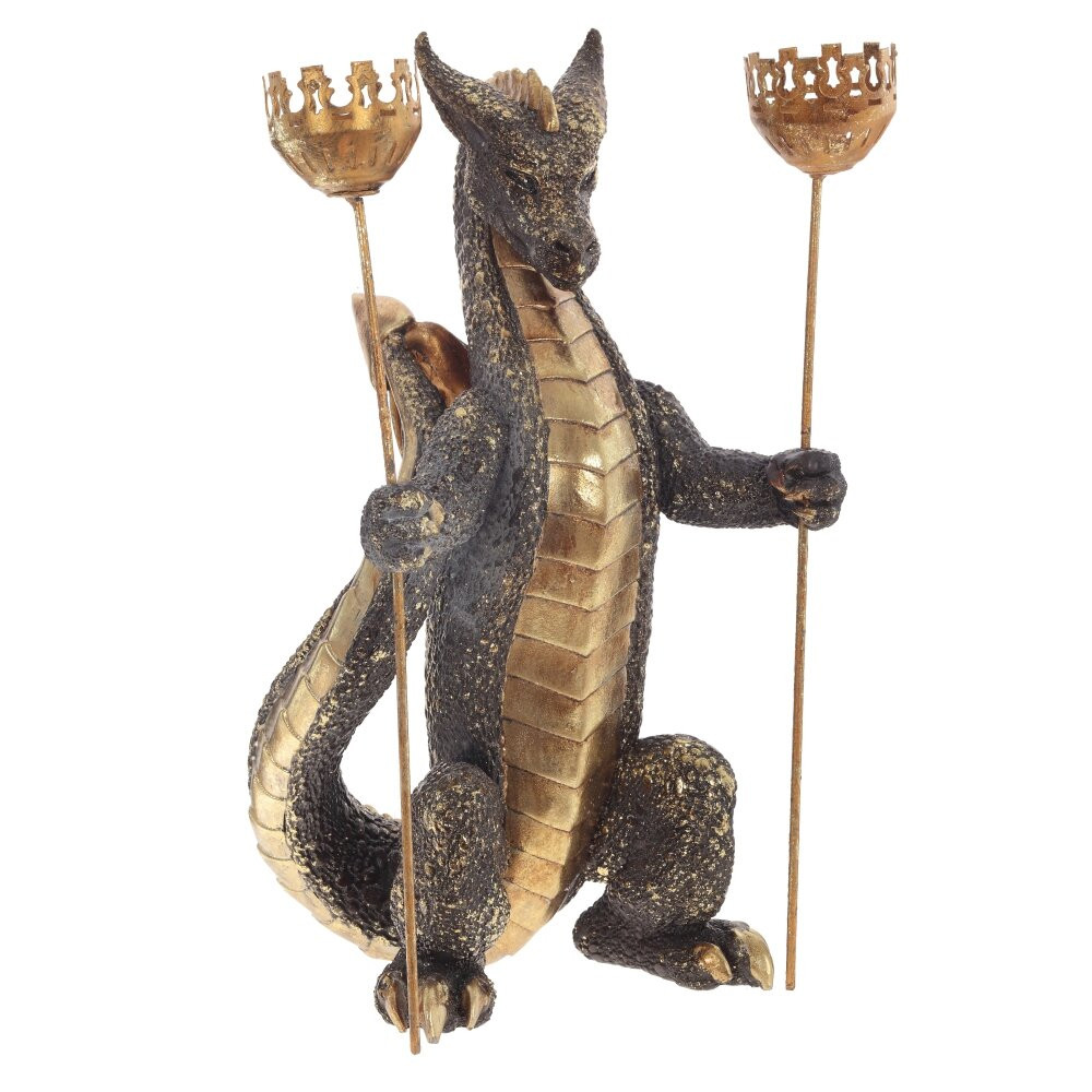 Подсвечник Дракон Dragon with Two Candlesticks