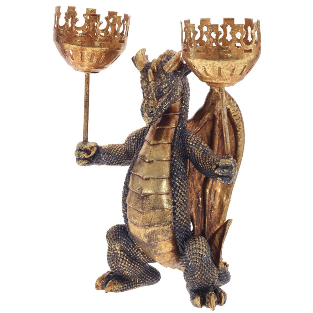 Подсвечник Дракон Dragon with Two Candlesticks