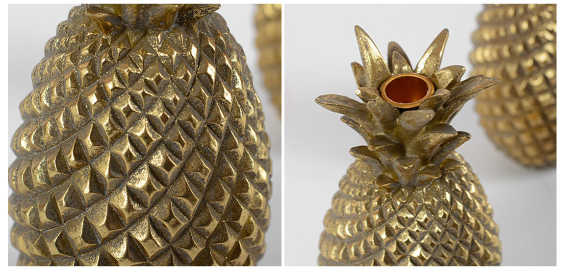 Подсвечник Золотой Ананас