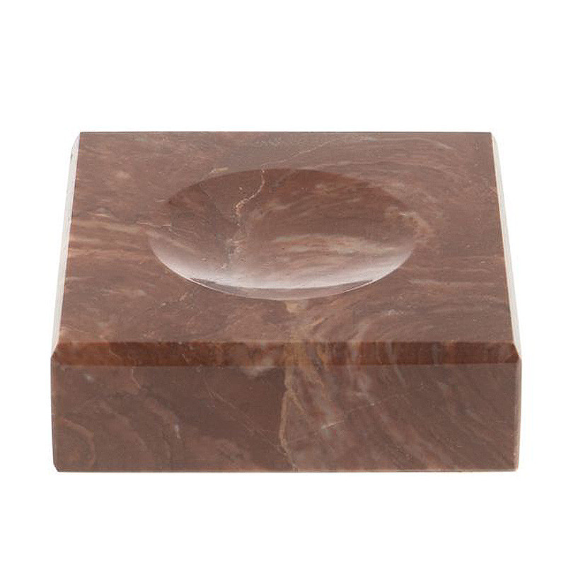 Подставка под шар квадратная из натурального камня Лемезит Natural Stone Sphere Stands