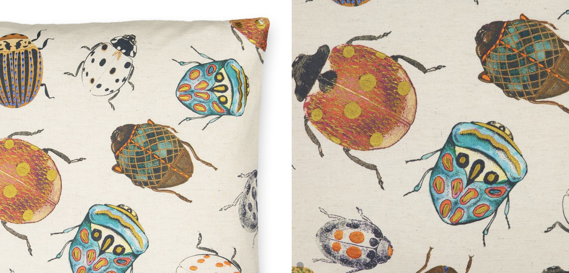 Подушка Beetles