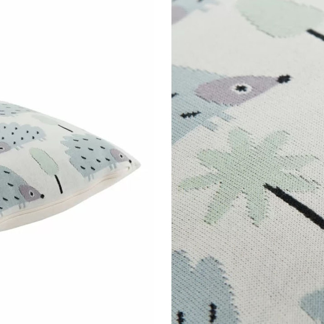Подушка Blue Hedgehogs