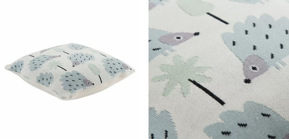 Подушка Blue Hedgehogs