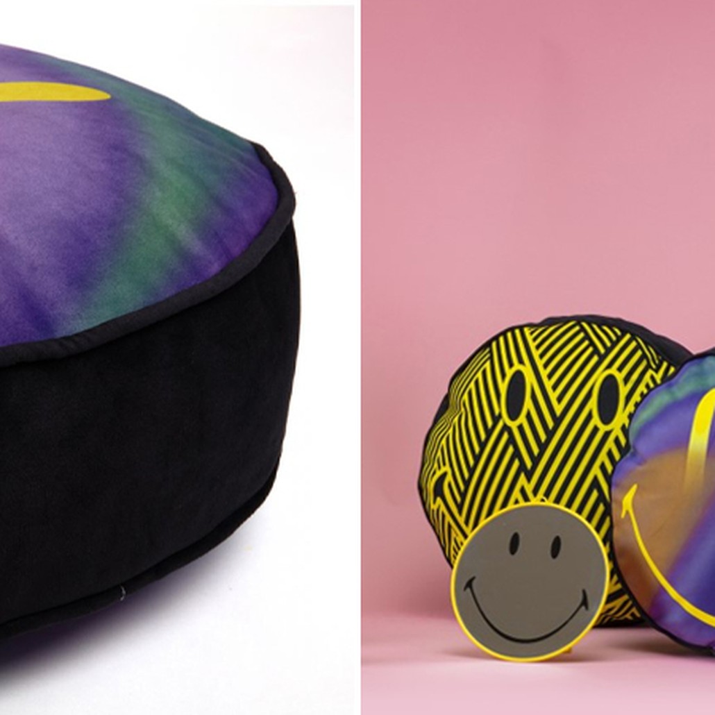 Подушка Gradient Cushion Smiley