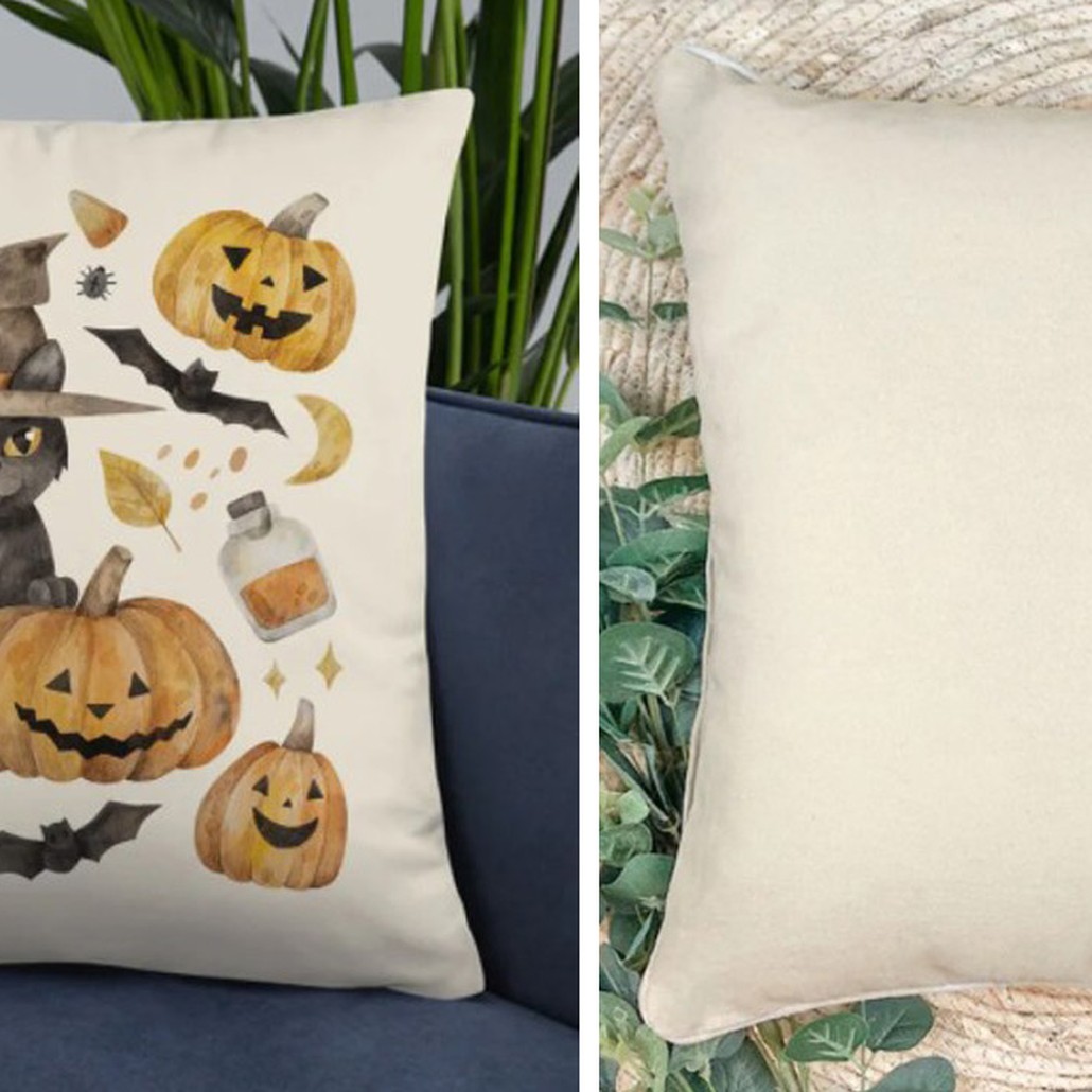 Подушка Halloween Pumpkin Cat