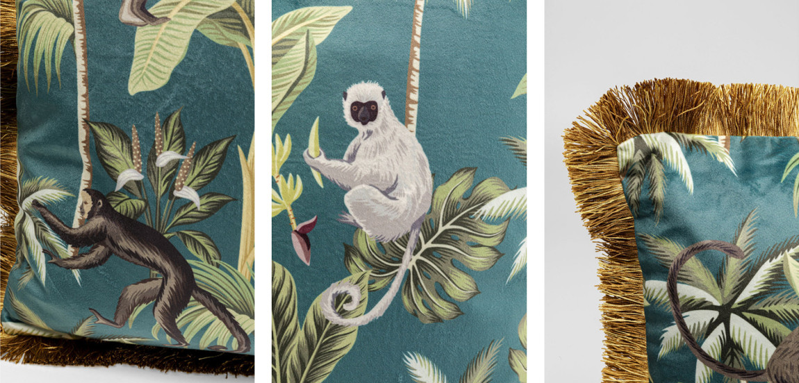Подушка Jungle Monkeys