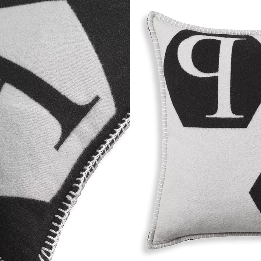 Подушка Philipp Plein Cushion Cashmere Black
