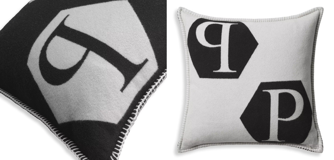 Подушка Philipp Plein Cushion Cashmere Black