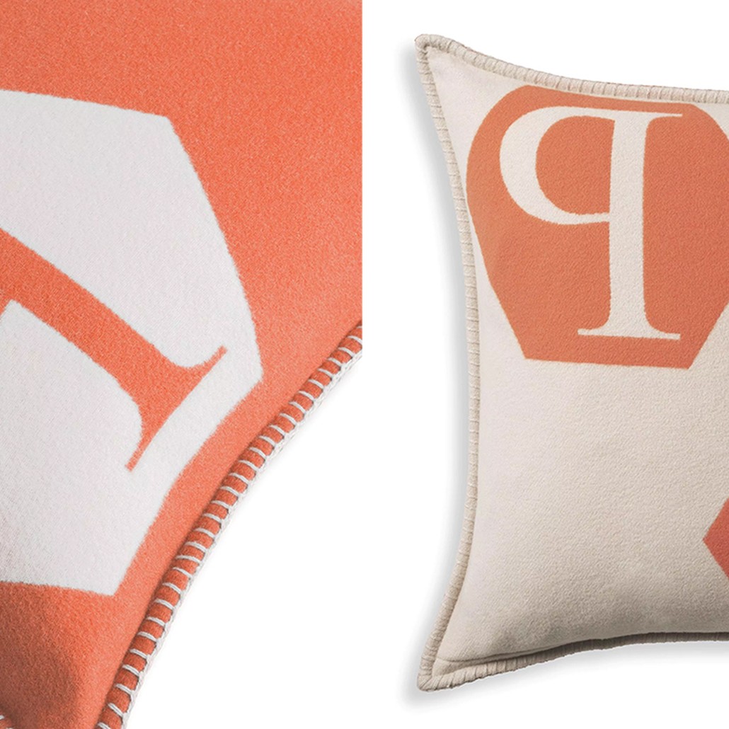 Подушка Philipp Plein Cushion Cashmere Orange
