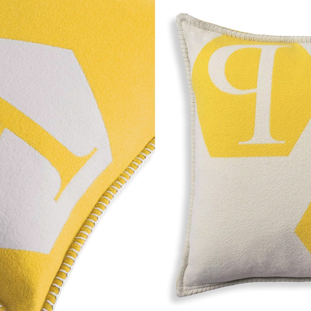 Подушка Philipp Plein Cushion Cashmere Yellow