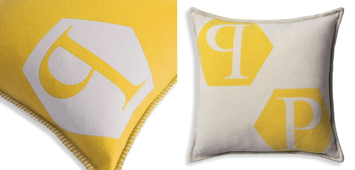 Подушка Philipp Plein Cushion Cashmere Yellow
