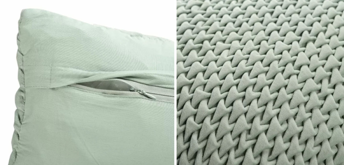 Подушка Purnama Quilting mint