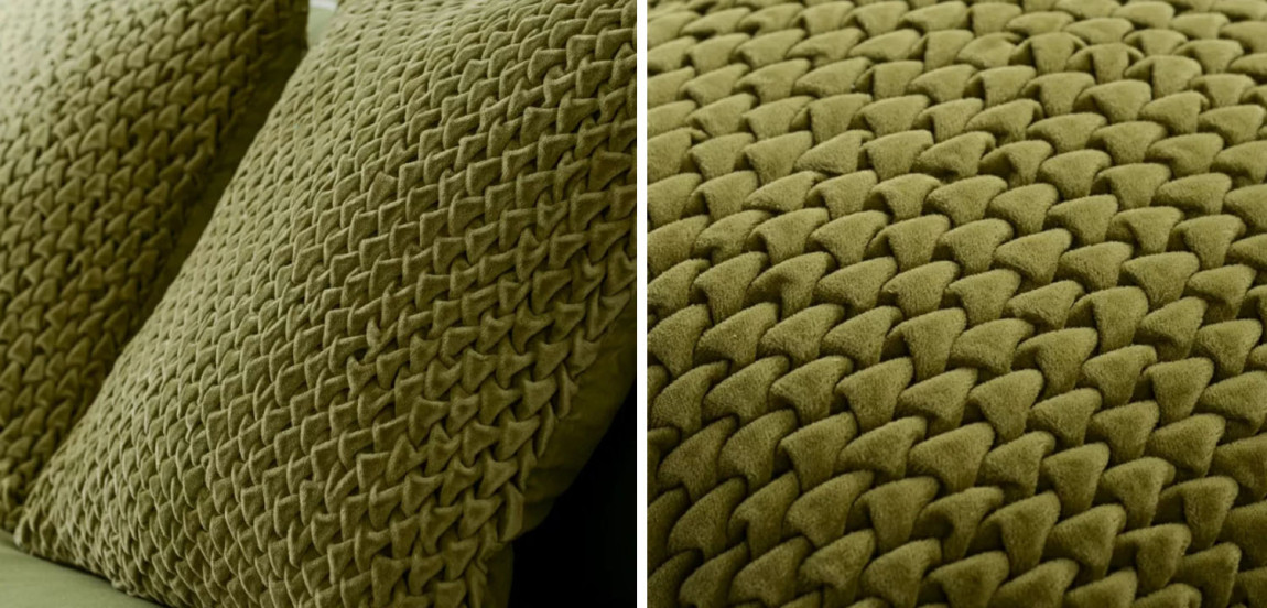 Подушка Purnama Quilting olive