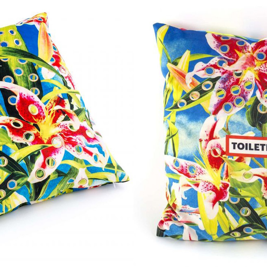 Подушка Seletti Cushion Flower with holes