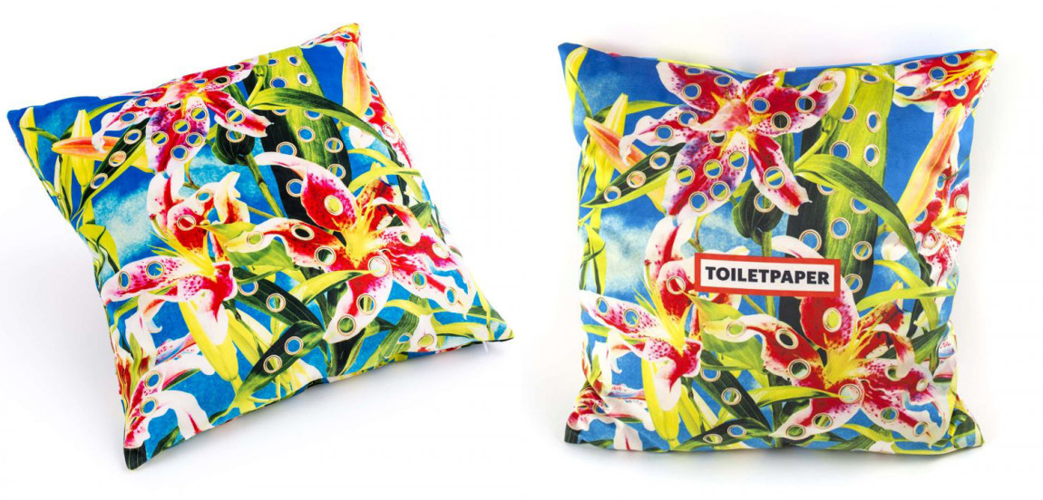 Подушка Seletti Cushion Flower with holes