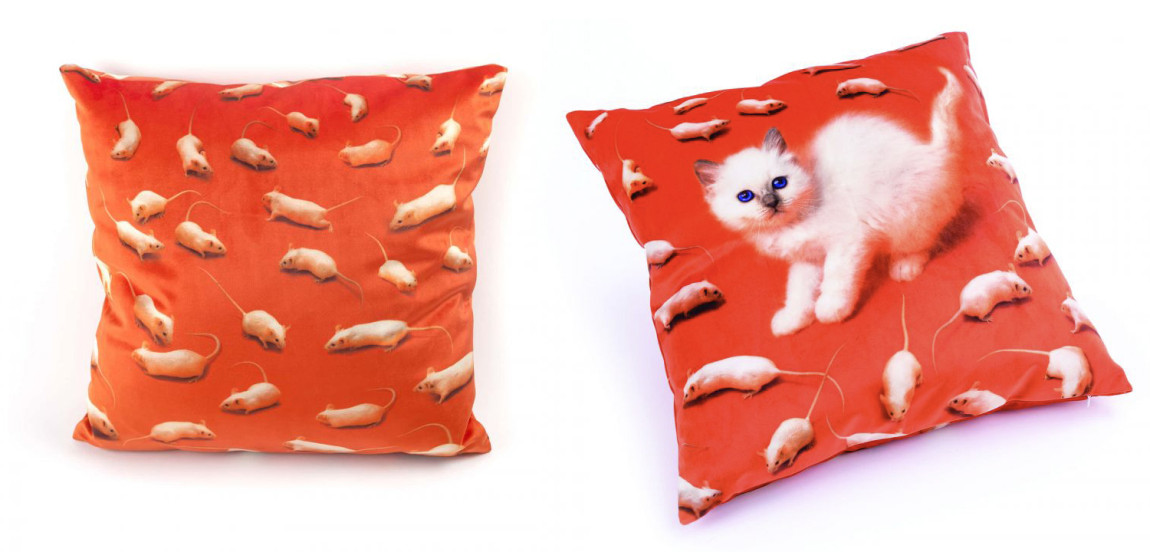 Подушка Seletti Cushion Kitten