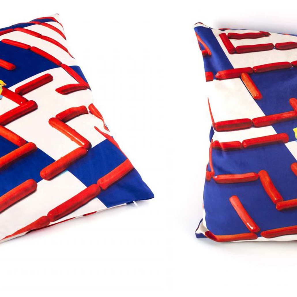 Подушка Seletti Cushion Labyrinth