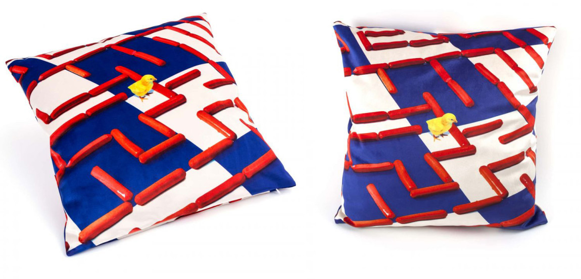 Подушка Seletti Cushion Labyrinth