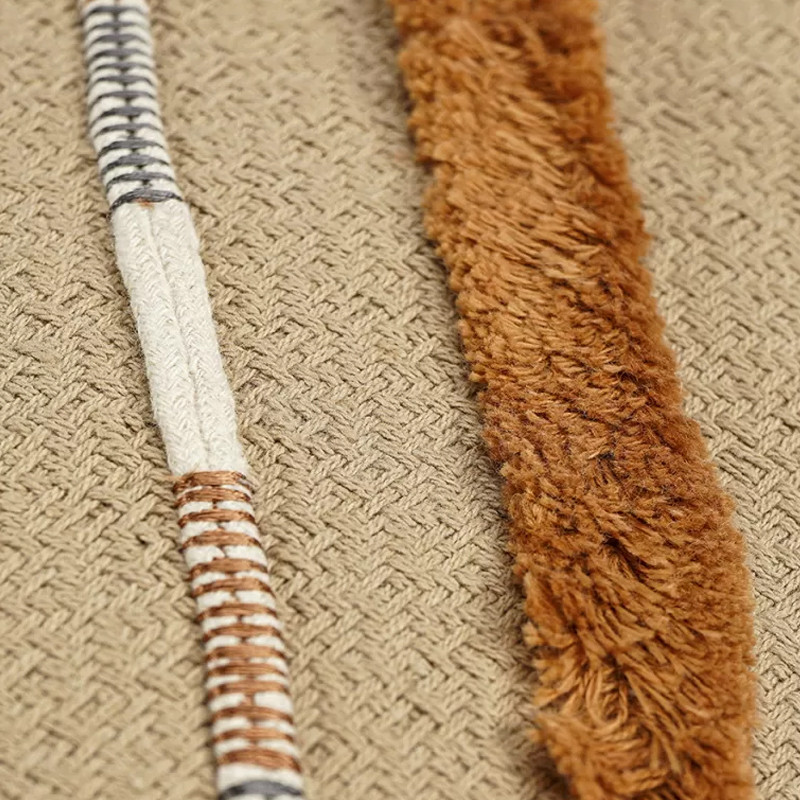 Подушка декоративная с бахромой и вышивкой Divine Abstractions