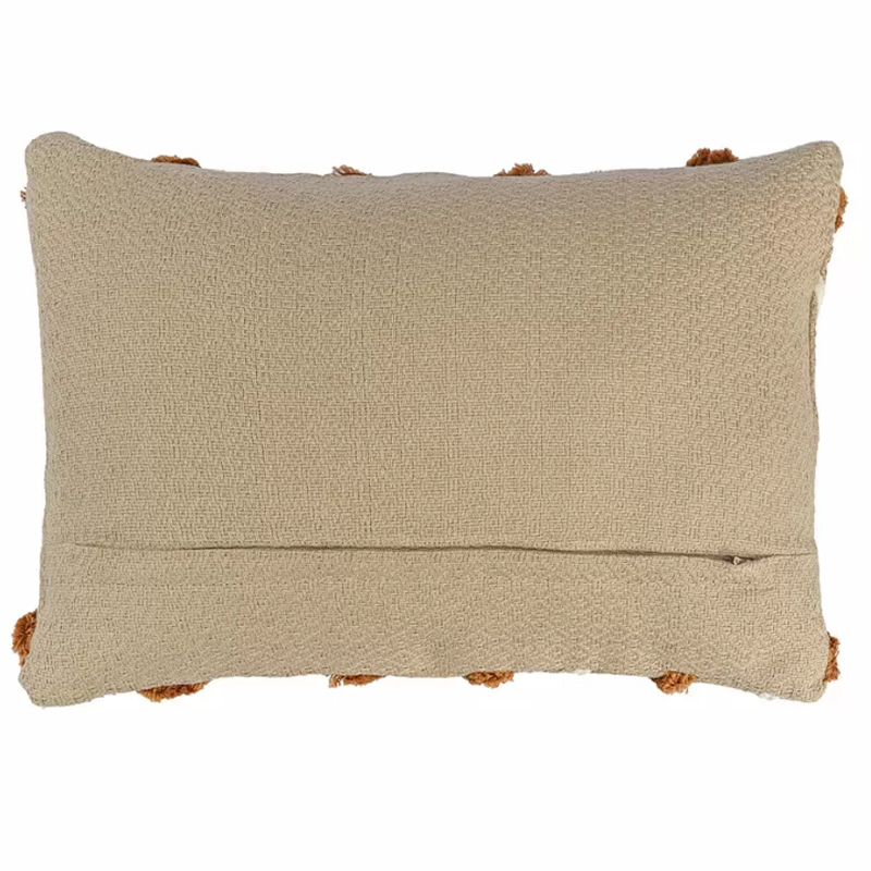 Подушка декоративная с бахромой и вышивкой Divine Abstractions