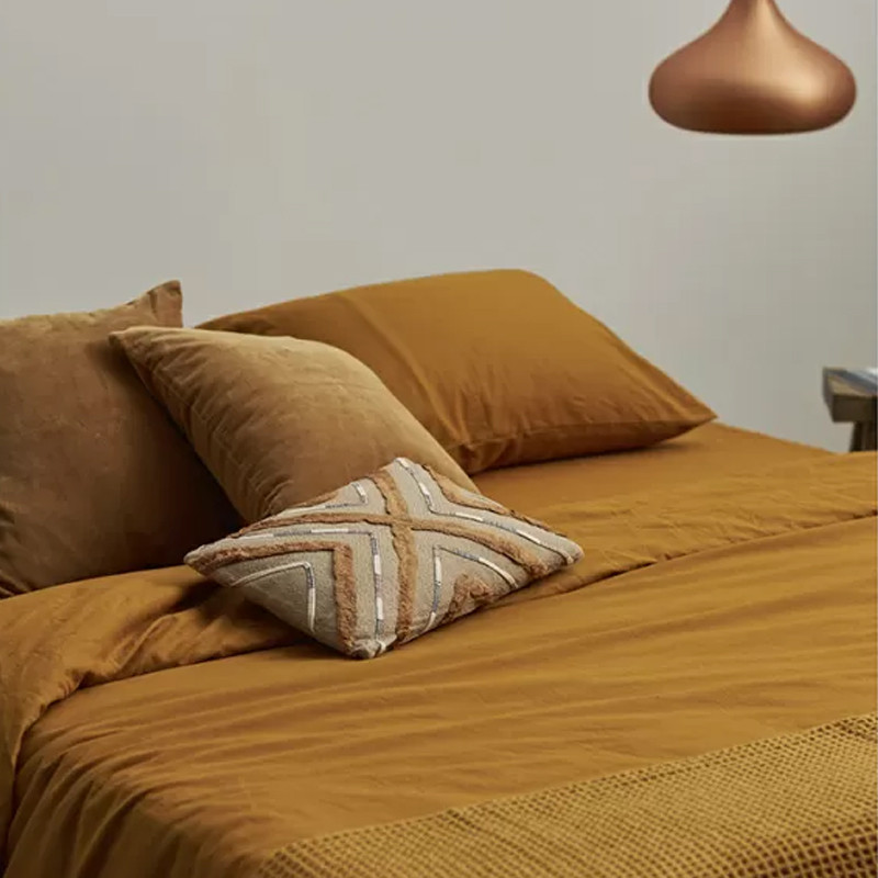 Подушка декоративная с бахромой и вышивкой Divine Abstractions