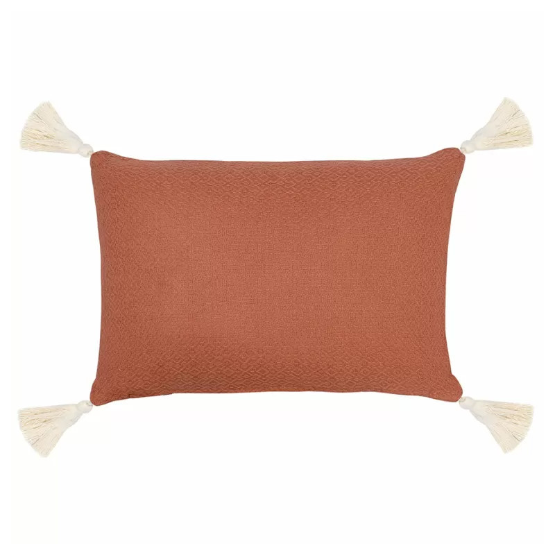 Подушка декоративная с вышивкой и кисточками Ethnic mix