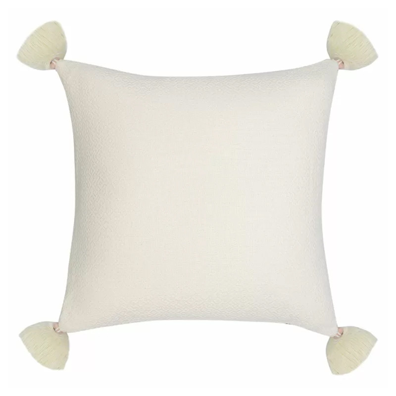 Подушка декоративная с геометрическим узором и кисточками Divine Abstractions