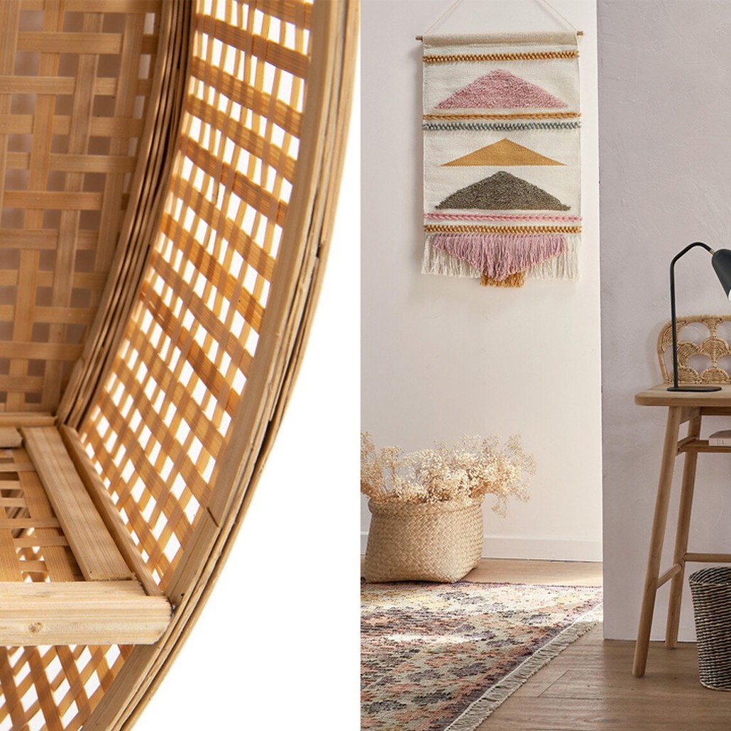 Полка Wicker Bamboo Shelf cells