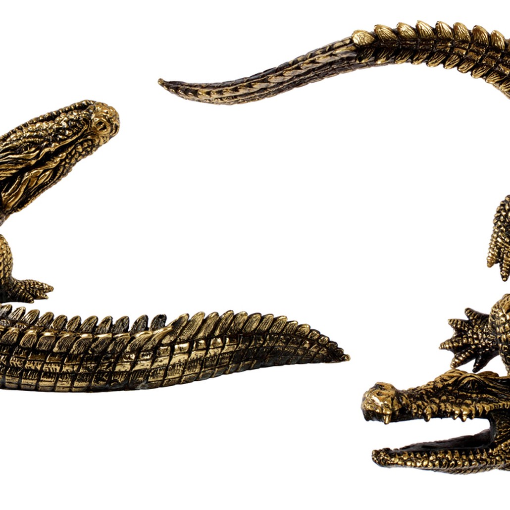 Полка для ванной Bronze Crocodiles